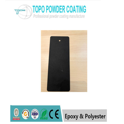 Thermosetting Polyester Commerciële RAL9005 Sandy Powder Coating Black Color