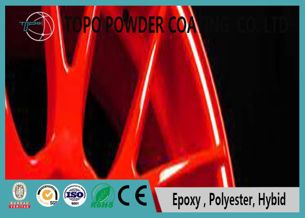 Van het de Polyesterpoeder van RAL 2007 de Lichtgevende Heldere Oranje Deklaag van het het Polymeerpoeder
